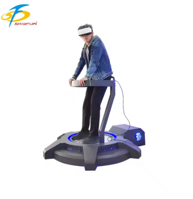 Maszyna wibracyjna VR – Kompaktowy symulator VR z wibrującą platformą, 22-calowym ekranem dotykowym, ponad 100 filmami VR