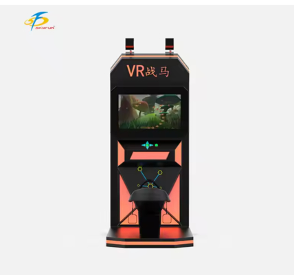 VR Riding Horse Simulator   Realistyczne Siedzenie Swing Motion, HTC Vive Wireless VR Headset, 32-calowy Monitor