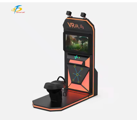 VR Riding Horse Simulator   Realistyczne Siedzenie Swing Motion, HTC Vive Wireless VR Headset, 32-calowy Monitor