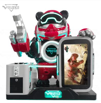 VR Panda Soldier – Najnowocześniejsza interaktywna maszyna do strzelania VR z 7 grami, dozownikiem zabawek, obsługą wielu płatności i konfigurowalnym designem Pandy dla salonów gier