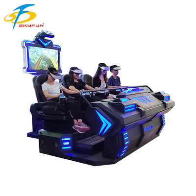 9D VR 4-miejscowe kino ️ Wieloosobowy Immersive VR Theater z 100+ filmami i 15 interaktywnymi grami, Deepoon VR Glasses
