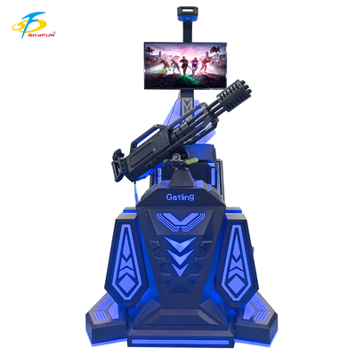 9D VR Gatling Shooting Simulator – Gra VR z bronią HTC Vive z 42-calowym wyświetlaczem LCD, 5 ekscytujących gier
