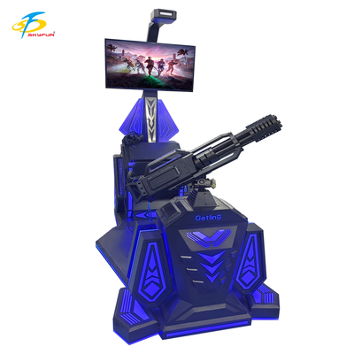 9D VR Gatling Shooting Simulator – Gra VR z bronią HTC Vive z 42-calowym wyświetlaczem LCD, 5 ekscytujących gier