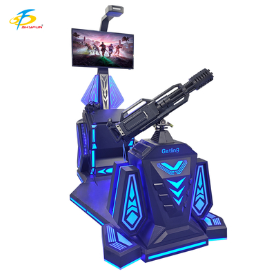 9D VR Gatling Shooting Simulator – Gra VR z bronią HTC Vive z 42-calowym wyświetlaczem LCD, 5 ekscytujących gier