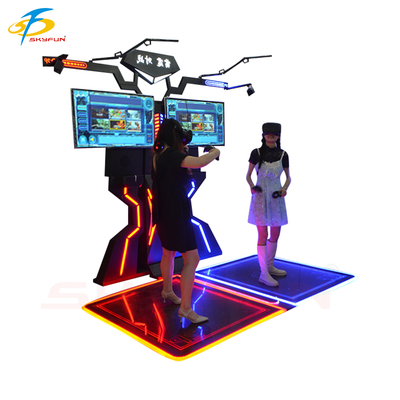 2 Player HTC Vive VR Battle Simulator – Interactive Platform VR with Multiplayer Competition, High-Resolution Headset & Immersive Motion Tracking