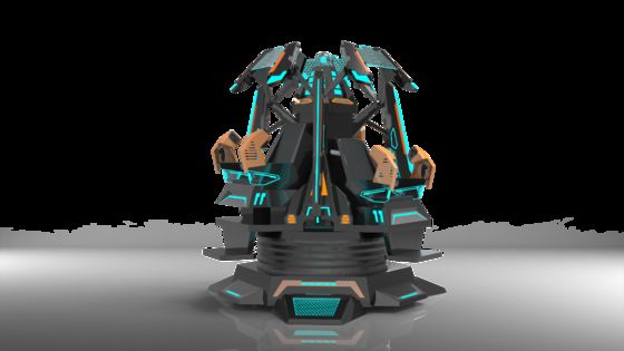 Symulator kina VR Fun Star Tower 3-osobowy | Ekskluzywny design ruchu 9-DOF, wyświetlacz 360°, efekty specjalne, okulary DPVR i wciągająca przejażdżka dla 3 graczy – Producent SKYFUN