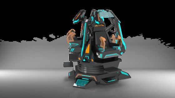 Symulator kina VR Fun Star Tower 3-osobowy | Ekskluzywny design ruchu 9-DOF, wyświetlacz 360°, efekty specjalne, okulary DPVR i wciągająca przejażdżka dla 3 graczy – Producent SKYFUN