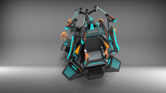 Symulator kina VR Fun Star Tower 3-osobowy | Ekskluzywny design ruchu 9-DOF, wyświetlacz 360°, efekty specjalne, okulary DPVR i wciągająca przejażdżka dla 3 graczy – Producent SKYFUN