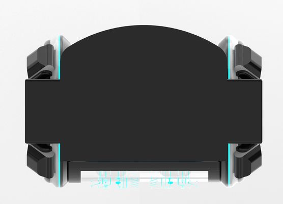 Zabawna maszyna czasu 2-miejscowy symulator kina VR. ∙ Crank Motion, design z włókna szklanych, podwójne siedzenie dla rodziców-dzieci lub par, 56 gier, DPVR E3-S i 44-calowy monitor dotykowy