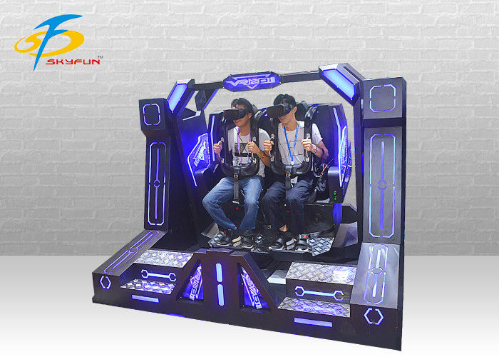 2 Seater 360 Degree VR With Big Pendulum Experience / 9D VR Egg Cinema
