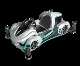 Symulator samochodu wyścigowego FUN 4 DOF | Ruch w 4 osiach, ultra-duży zakrzywiony ekran LCD, kierownica Logitech G29, 5 gier, monitor 42 cale – Producent SKYFUN