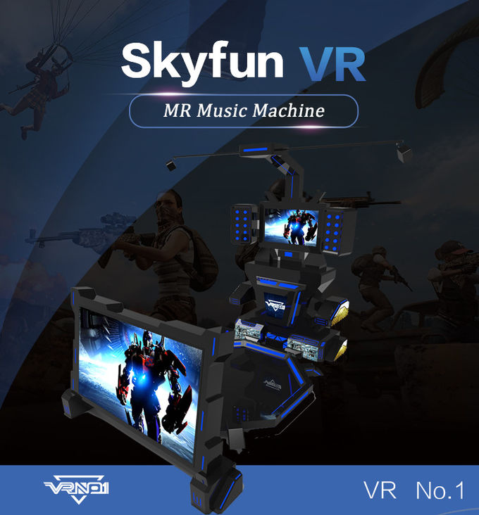 Gra zręcznościowa Skyfun 9D VR Simulator z muzyką 12 miesięcy gwarancji